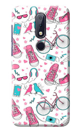 Artwork Nokia 6.1 plus Back Cover